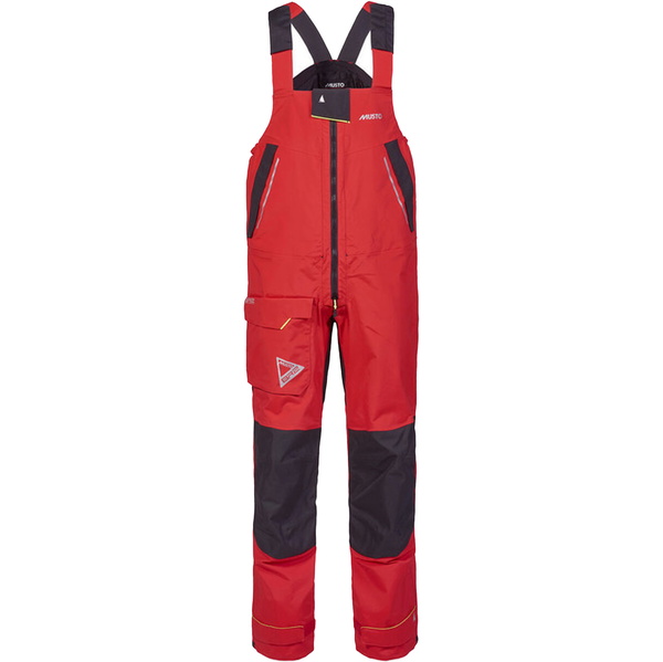 2026 Musto Mens BR2 Offshore Jacket & Salopette Sailing Suit - Black / Red